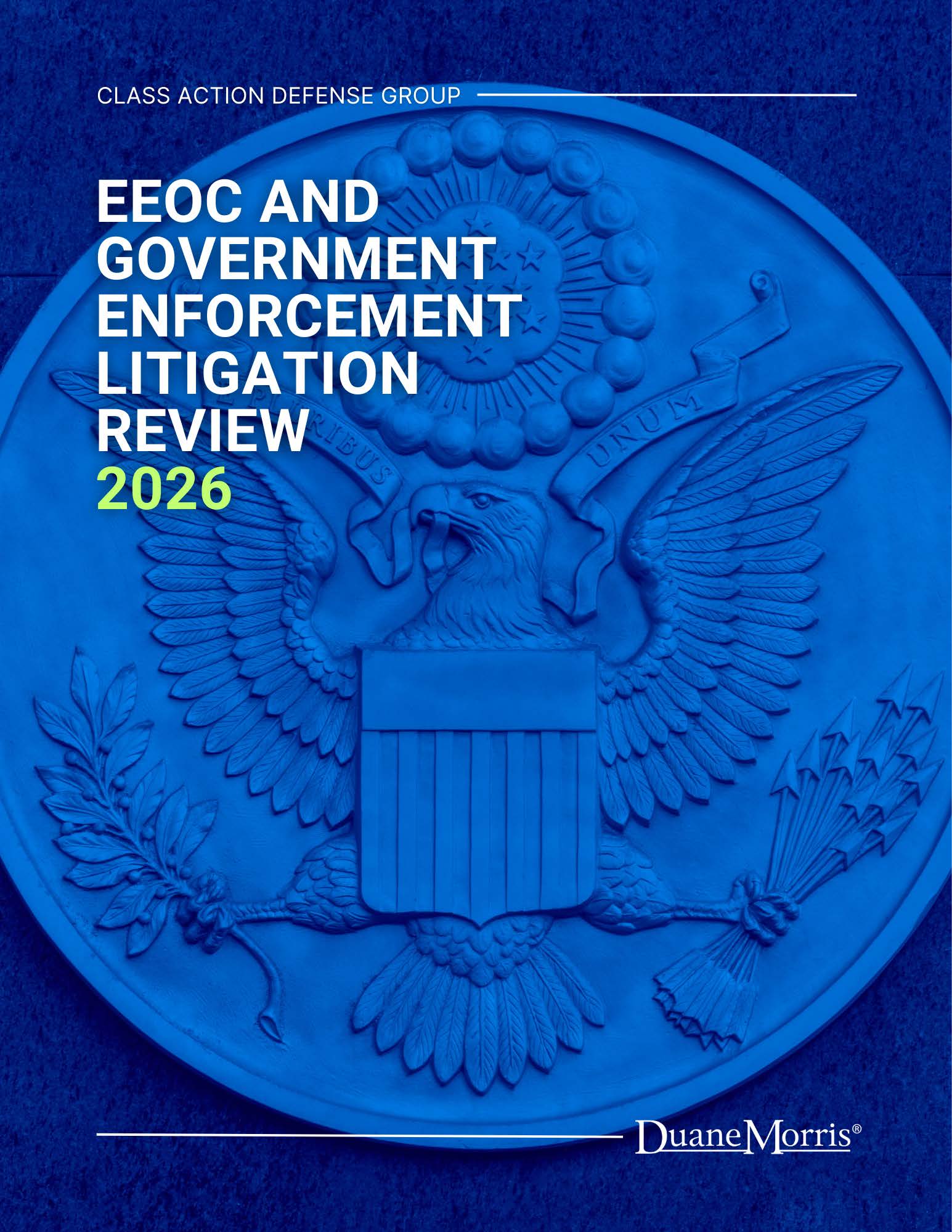 EEOC and Government Enforcement Litigation
Review 2026